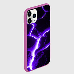 Чехол iPhone 11 Pro матовый The rift, цвет: 3D-фиолетовый — фото 2