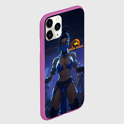 Чехол iPhone 11 Pro матовый Kitana Fantasy, цвет: 3D-фиолетовый — фото 2