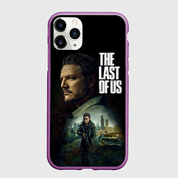 Чехол iPhone 11 Pro матовый Джоэл и Элли The last of us, цвет: 3D-фиолетовый