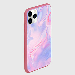 Чехол iPhone 11 Pro матовый Палитра красок, цвет: 3D-малиновый — фото 2