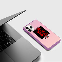 Чехол iPhone 11 Pro матовый Lazarus Art, цвет: 3D-фиолетовый — фото 2
