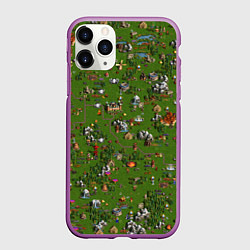 Чехол iPhone 11 Pro матовый Земли Сопряжения - Герои 3, цвет: 3D-фиолетовый
