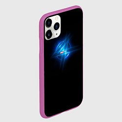 Чехол iPhone 11 Pro матовый Фантастическая 4-ка, цвет: 3D-фиолетовый — фото 2