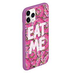 Чехол iPhone 11 Pro матовый Eat me, Homer, цвет: 3D-фиолетовый — фото 2