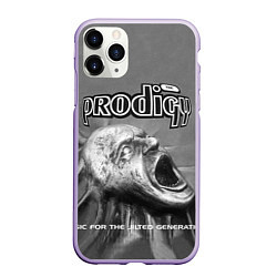 Чехол iPhone 11 Pro матовый The Prodigy: Madness, цвет: 3D-светло-сиреневый