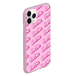 Чехол iPhone 11 Pro матовый Barbie Pattern, цвет: 3D-розовый — фото 2