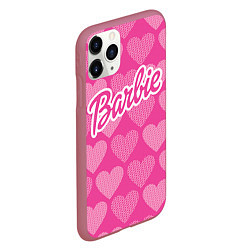 Чехол iPhone 11 Pro матовый Barbie, цвет: 3D-малиновый — фото 2