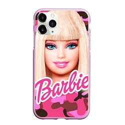 Чехол iPhone 11 Pro матовый Барби, цвет: 3D-розовый