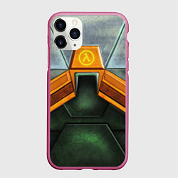Чехол iPhone 11 Pro матовый Gordon Freeman: Costume, цвет: 3D-малиновый