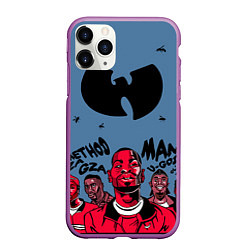 Чехол iPhone 11 Pro матовый Wu-Tang Clan: Method Man, цвет: 3D-фиолетовый