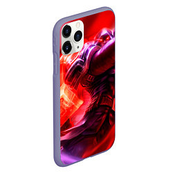 Чехол iPhone 11 Pro матовый League of legends, цвет: 3D-серый — фото 2