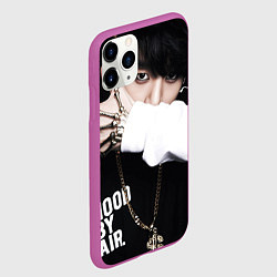 Чехол iPhone 11 Pro матовый BTS: Hood by air, цвет: 3D-фиолетовый — фото 2