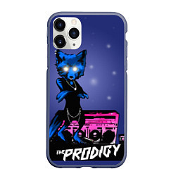 Чехол iPhone 11 Pro матовый The Prodigy: Night Fox цвета 3D-серый — фото 1