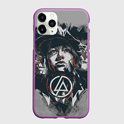 Чехол iPhone 11 Pro матовый Linkin Park: My Style, цвет: 3D-фиолетовый