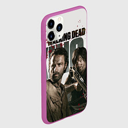 Чехол iPhone 11 Pro матовый Walking Hunters, цвет: 3D-фиолетовый — фото 2