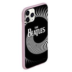 Чехол iPhone 11 Pro матовый The Beatles: Stereo Type, цвет: 3D-розовый — фото 2