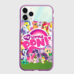 Чехол iPhone 11 Pro матовый My Little Pony