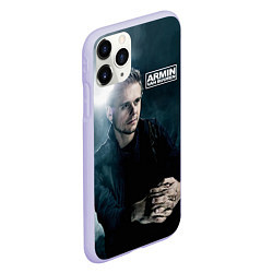 Чехол iPhone 11 Pro матовый Armin Van Buuren, цвет: 3D-светло-сиреневый — фото 2