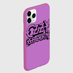 Чехол iPhone 11 Pro матовый Ozzy Osbourne, цвет: 3D-фиолетовый — фото 2
