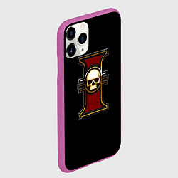 Чехол iPhone 11 Pro матовый Инсигния, цвет: 3D-фиолетовый — фото 2
