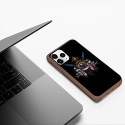 Чехол iPhone 11 Pro матовый Daemonium venatores, цвет: 3D-коричневый — фото 2