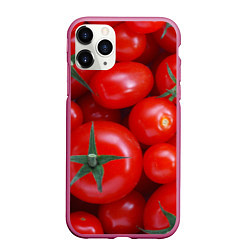 Чехол iPhone 11 Pro матовый Томатная, цвет: 3D-малиновый