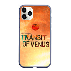 Чехол iPhone 11 Pro матовый TDG: Transin of Venus, цвет: 3D-серый