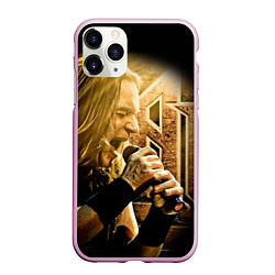Чехол iPhone 11 Pro матовый Кипелов: Ария, цвет: 3D-розовый