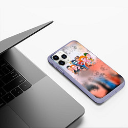 Чехол iPhone 11 Pro матовый Король и Шут, цвет: 3D-светло-сиреневый — фото 2