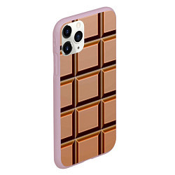 Чехол iPhone 11 Pro матовый Шоколад, цвет: 3D-розовый — фото 2