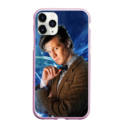 Чехол iPhone 11 Pro матовый 11th Doctor Who, цвет: 3D-розовый