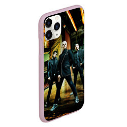 Чехол iPhone 11 Pro матовый My chemical romance, цвет: 3D-розовый — фото 2