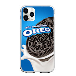 Чехол iPhone 11 Pro матовый Oreo, цвет: 3D-белый