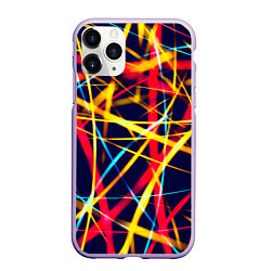 Чехол iPhone 11 Pro матовый Blink, цвет: 3D-светло-сиреневый