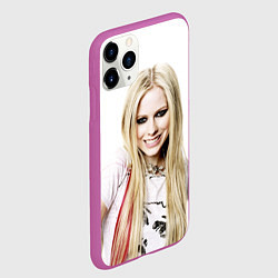 Чехол iPhone 11 Pro матовый Аврил Рамона Лавин, цвет: 3D-фиолетовый — фото 2