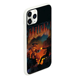 Чехол iPhone 11 Pro матовый DOOM: Wars, цвет: 3D-белый — фото 2