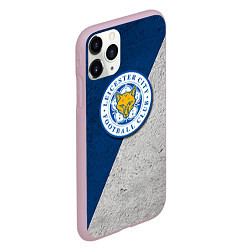 Чехол iPhone 11 Pro матовый Leicester City FC, цвет: 3D-розовый — фото 2