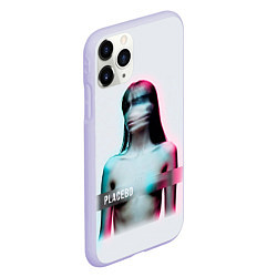 Чехол iPhone 11 Pro матовый Placebo Meds, цвет: 3D-светло-сиреневый — фото 2