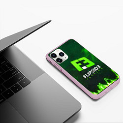 Чехол iPhone 11 Pro матовый Flipsid3 Tactics, цвет: 3D-розовый — фото 2