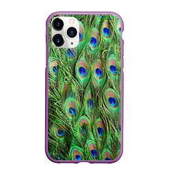 Чехол iPhone 11 Pro матовый Life is beautiful, цвет: 3D-фиолетовый