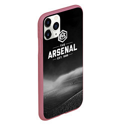 Чехол iPhone 11 Pro матовый The Arsenal 1886, цвет: 3D-малиновый — фото 2