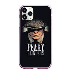 Чехол iPhone 11 Pro матовый Peaky Blinders, цвет: 3D-розовый