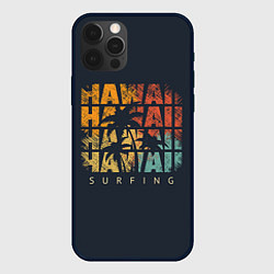 Чехол для iPhone 12 Pro Max Hawaii Surfing, цвет: 3D-черный