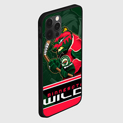 Чехол для iPhone 12 Pro Max Minnesota Wild, цвет: 3D-черный — фото 2