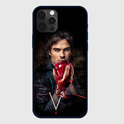 Чехол для iPhone 12 Pro Max Damon Salvatore V3, цвет: 3D-черный