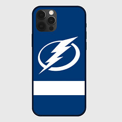 Чехол для iPhone 12 Pro Max Tampa Bay Lightning, цвет: 3D-черный