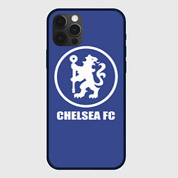 Чехол для iPhone 12 Pro Max Chelsea FC, цвет: 3D-черный