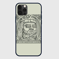 Чехол для iPhone 12 Pro Max Big Russian Boss, цвет: 3D-черный