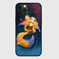 Чехол для iPhone 12 Pro Max Лис, цвет: 3D-черный