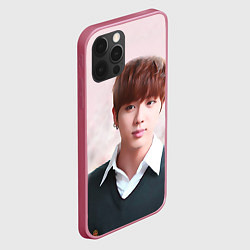 Чехол для iPhone 12 Pro Max Kim SeokJin, цвет: 3D-малиновый — фото 2